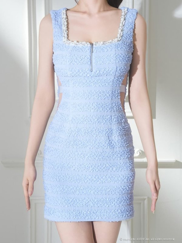 ブルー　モデル：まりん　身長：171cm　着用サイズ：Sサイズ