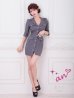 グレー モデル：まりん　身長：164cm　着用サイズ：Sサイズ