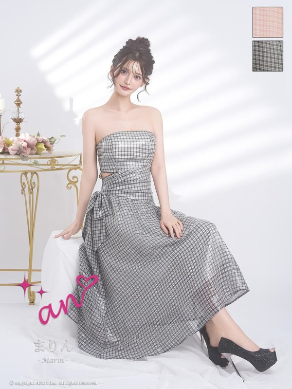 ブラック　モデル：まりん　身長：171cm　着用サイズ：Sサイズ