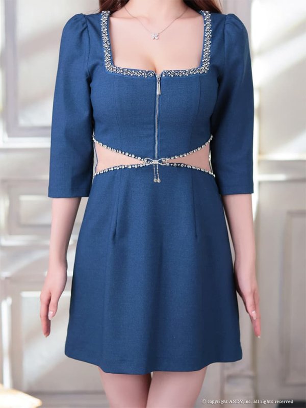 インディゴ　モデル：ももか　身長：156cm　着用サイズ：Sサイズ