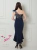 ネイビー　モデル：小川青空　身長：158cm　着用サイズ：Sサイズ