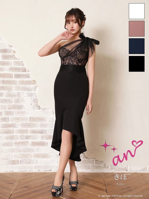 ブラック　モデル：きほ　身長：169cm　着用サイズ：Sサイズ