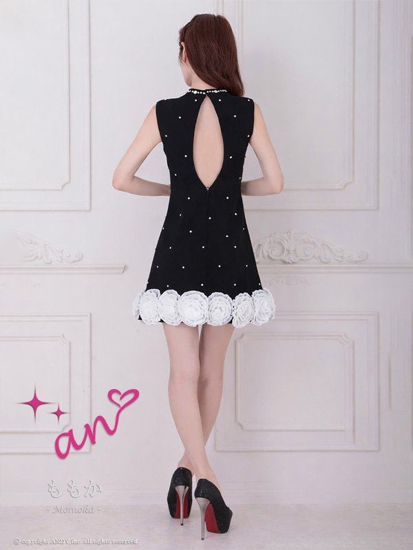 ブラック　モデル：まりん　身長：164cm　着用サイズ：Sサイズ