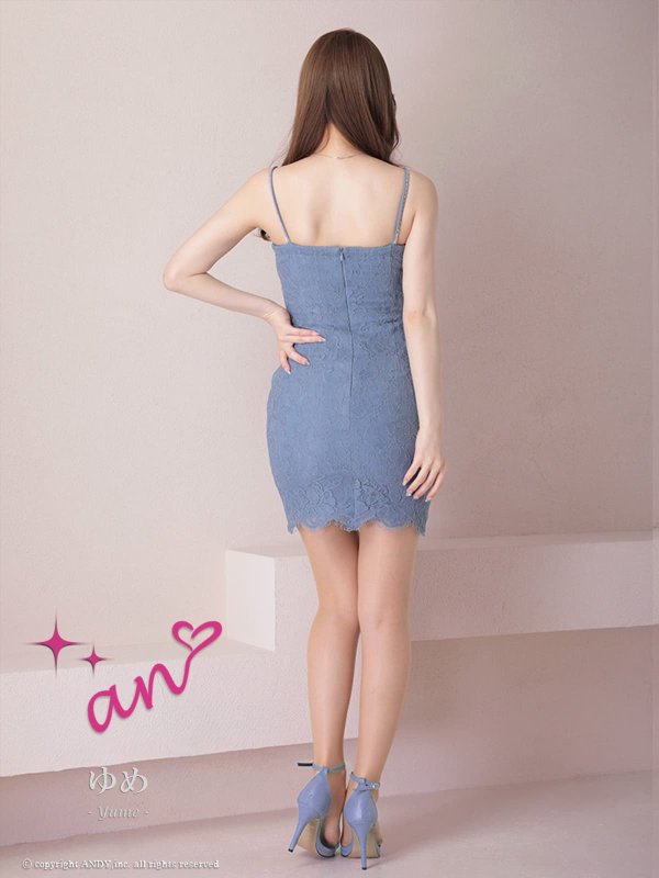 ブルー　モデル：ゆめ　身長：160cm　着用サイズ：Sサイズ