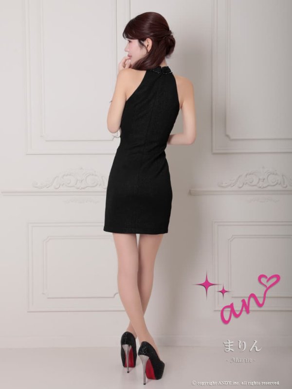ブラック　モデル：まりん　身長：164cm　着用サイズ：Sサイズ　