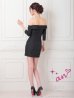 ブラック モデル：まりん　身長：171cm　着用サイズ：Sサイズ