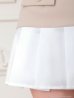 ベージュxホワイト　モデル：まりん　身長：164cm　着用サイズ：Sサイズ