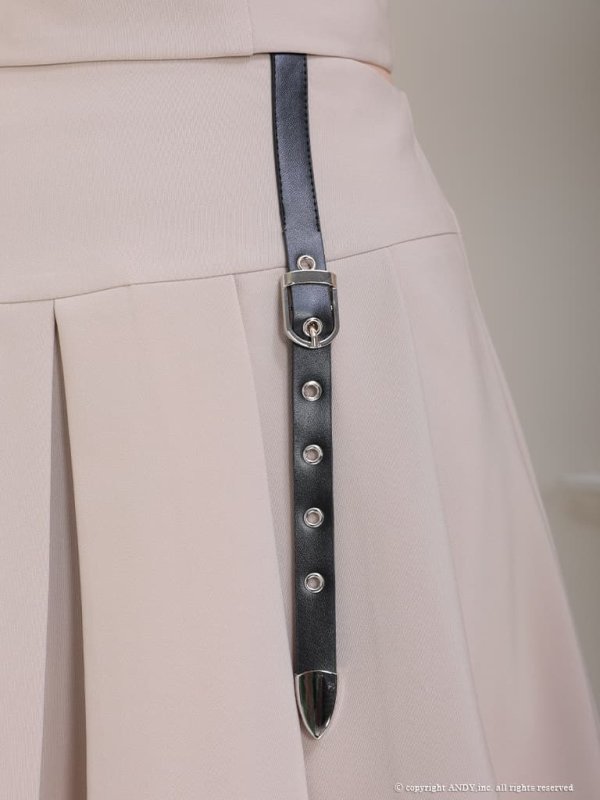 ベージュ　モデル：ゆめ　身長：160cm　着用サイズ：Sサイズ