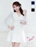 ホワイト　モデル：姫乃まゆ　身長：153cm　着用サイズ：Sサイズ