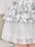 ホワイトxブラック　モデル：ひかり　着用サイズ：Sサイズ