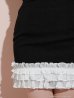 ブラックxホワイト　モデル：のあ　着用サイズ：Sサイズ