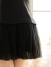 ブラック　モデル：ゆな　身長：161cm　着用サイズ：Sサイズ