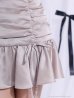 ピンクベージュ　モデル：める　身長：152cm　着用サイズ：Sサイズ