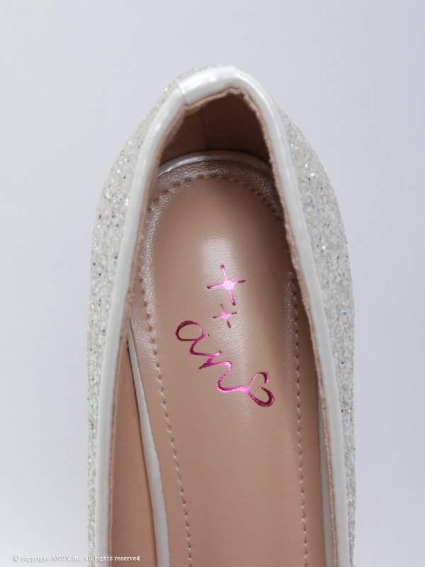 画像23: 【an】5color/ 14cmヒール/ グリッター/ リボンモチーフ/ ハイヒール/ ピンヒール/ オープントゥパンプス [OF02]