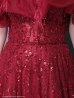 画像15: an ANDY Fashion Press 16 COLLECTION 07 ANDY Fashion Press 19掲載【couture an/クチュールアン】フェザー/ オフショル/ チュール/ ビーズ刺繍/ ラメ/ フレア/ Aライン/ プリンセス/ ロングドレス/ キャバドレス long[OF05]