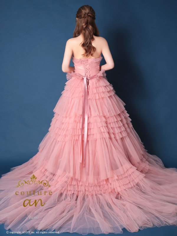 ピンク モデル:ゆめ 身長:160cm 着用サイズ:S(XS〜M)