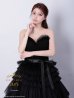 ブラック　モデル：ももか　身長：156cm　着用サイズ：S(XS〜M)