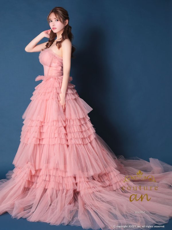 ピンク モデル:ゆめ 身長:160cm 着用サイズ:S(XS〜M)