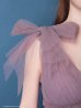 画像14: 【couture an/クチュールアン】ショルダーリボン/ レース/ チュール/ フリル/ Aライン/ プリンセス/ カラードレス/ ロングドレス/ キャバドレス long[OF05]
