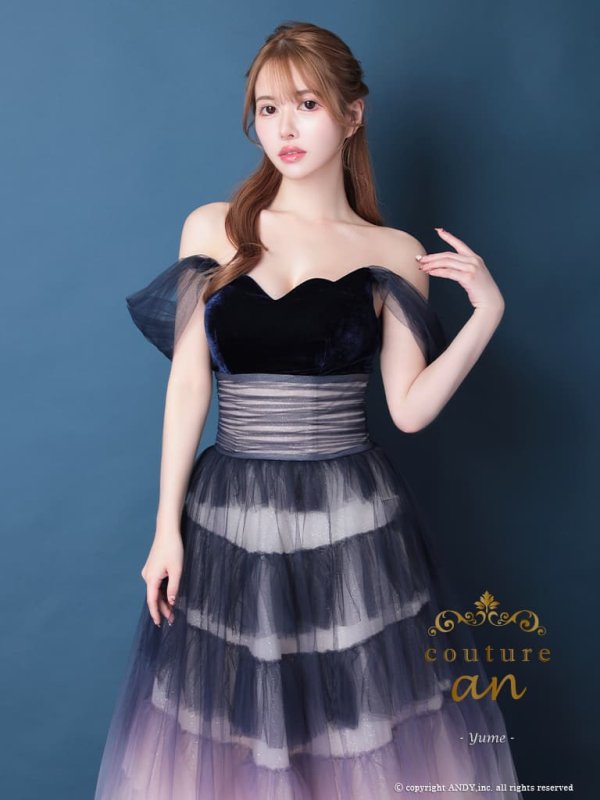ネイビーピンク　モデル：ゆめ　身長：160cm　着用サイズ：S(XS〜M)サイズ