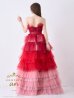 画像3: ANDY Fashion Press 19掲載【couture an/クチュールアン】グラデーション/ フリル/ チュール/ ベア/ リボン/ フレア/ Aライン/ プリンセス/ ロングドレス/ キャバドレス long[OF05]