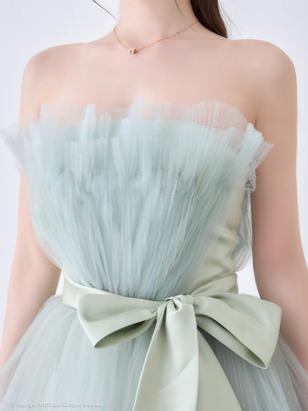 画像36: 【HIMEKA/関西コレクション着用】ANDY Fashion Press 19掲載【couture an/クチュールアン】グラデーション/ フリル/ チュール/ ベア/ リボン/ フレア/ Aライン/ プリンセス/ ロングドレス/ キャバドレス long[OF05]