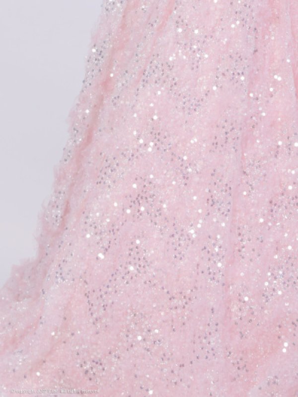 画像11: 【couture an/クチュールアン】フェザー/ オフショル/スパンコール/ ピンクドレス/ ビジュー/ プリンセスライン/ シアー/ ロングドレス/ フェミニン/キャバドレス long[OF05]