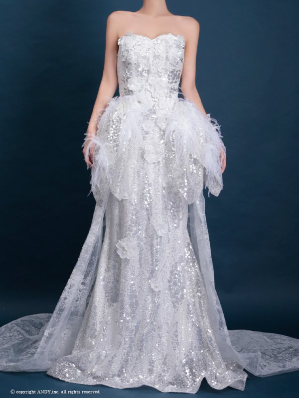 ホワイト　モデル：まりん　身長：164cm　着用サイズ：Sサイズ