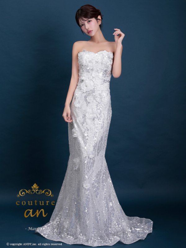 ホワイト　モデル：まりん　身長：164cm　着用サイズ：Sサイズ