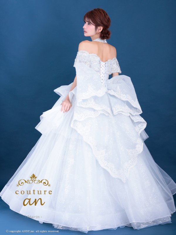 ホワイトブルー モデル:まりん 身長:164cm 着用サイズ:S (XS〜M)サイズ