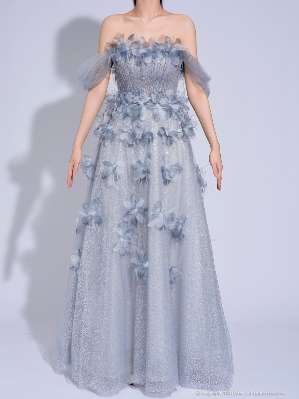 ブルー　モデル：まりん　身長：171cm　着用サイズ：Sサイズ(XS-M)