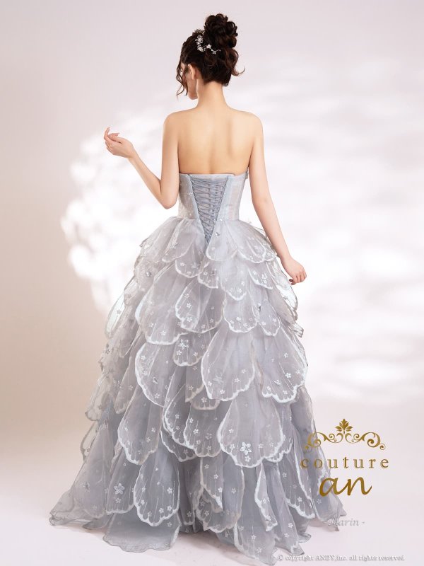 ブルー モデル：まりん　身長：171cm　着用サイズ：Sサイズ(XS-M)