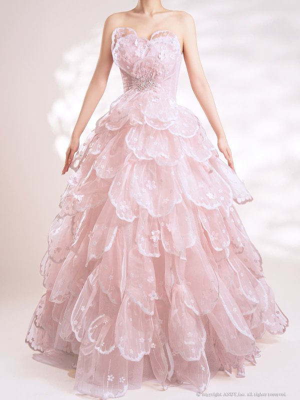 ピンク モデル：まりん　身長：171cm　着用サイズ：Sサイズ(XS-M)