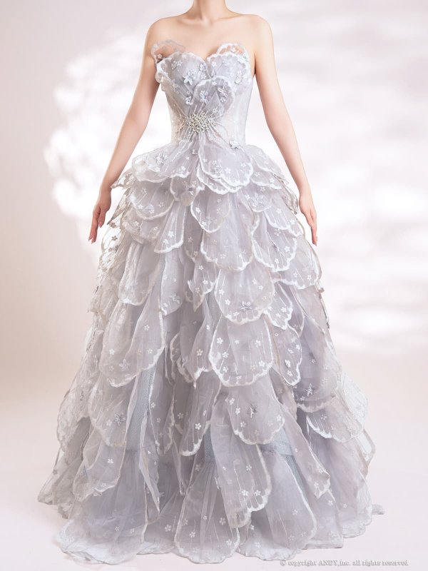 ブルー モデル：まりん　身長：171cm　着用サイズ：Sサイズ(XS-M)