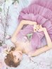 画像13: 【ひめか/関西コレクション着用】【couture an/クチュールアン】 グラデーション/ ティアード/ チュール/ レース/ フレア/  キャミソール/ ラメ/ Aライン/ ロングドレス/ カラードレス long[OF05]