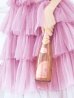 画像11: 【ひめか/関西コレクション着用】【couture an/クチュールアン】 グラデーション/ ティアード/ チュール/ レース/ フレア/  キャミソール/ ラメ/ Aライン/ ロングドレス/ カラードレス long[OF05]