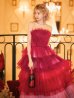 画像14: 【HIMEKA/関西コレクション着用】ANDY Fashion Press 19掲載【couture an/クチュールアン】グラデーション/ フリル/ チュール/ ベア/ リボン/ フレア/ Aライン/ プリンセス/ ロングドレス/ キャバドレス long[OF05]