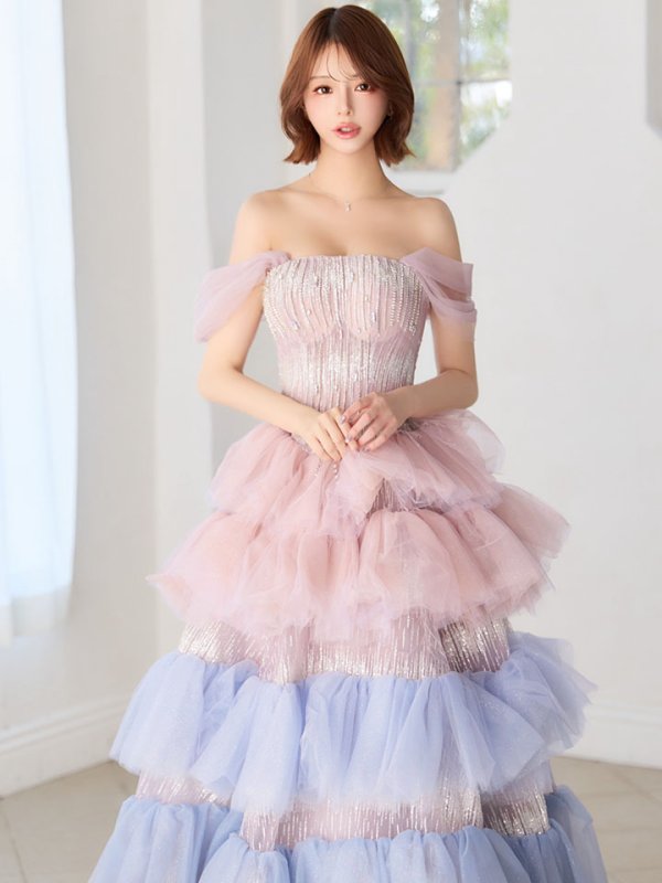 ピンクブルー モデル：れみれみ　身長：163cm　着用サイズ：Sサイズ