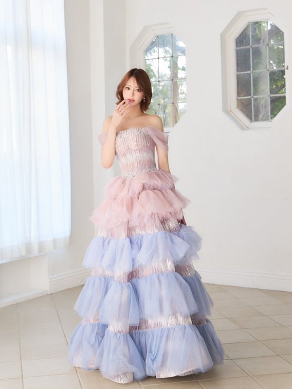 ピンクブルー モデル：れみれみ　身長：163cm　着用サイズ：Sサイズ