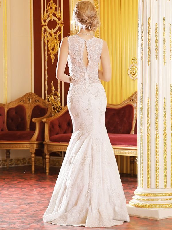 画像6: 【ANGEL R PREMIUM】ビジュー/ノースリーブ/ マーメイド/ ラメレース/ ロング/ キャバドレスlong[OF2]