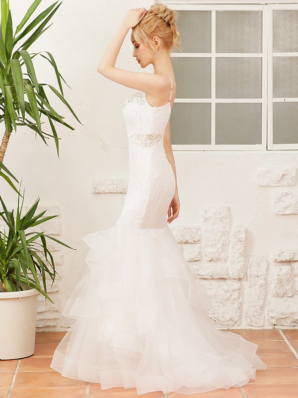 画像7: 【ANGEL R PREMIUM/エンジェルアールプレミアム】バストウエストビジュー/ スパンコール/ レース/ マーメイド/ ロング/ キャバドレス long[OF2]