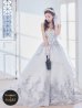 画像3: 即日発送【関西コレクション着用】【ANGEL R PREMIUM/エンジェルアールプレミアム】ベア/ ウェディング/ バースデー/ プリンセス/ フラワーレース/ スパンコールビジュー/ キャバドレスlong【HC03】