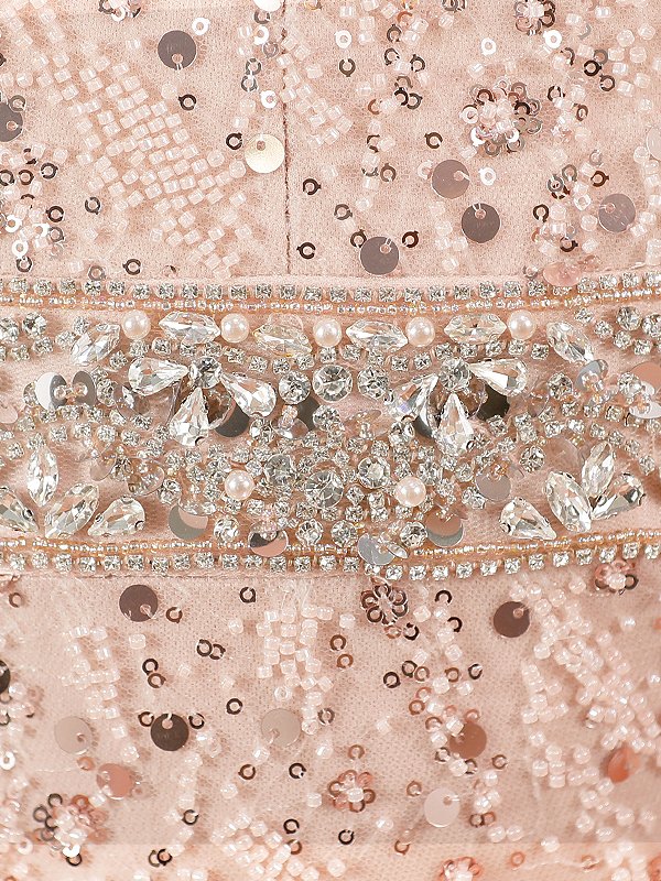 画像10: 【ANGEL R PREMIUM/エンジェルアールプレミアム】Vバスト/ スパンコール/ ウエストビジュー/ マーメイド/ ロング/ キャバドレス long[OF2]