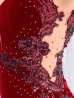 画像5: 【ANGEL R PREMIUM/エンジェルアールプレミアム】スパンコール刺繍/ サイドシアー/ ベルベット/ マーメイド/ ロングドレス/ キャバドレス long[OF2]