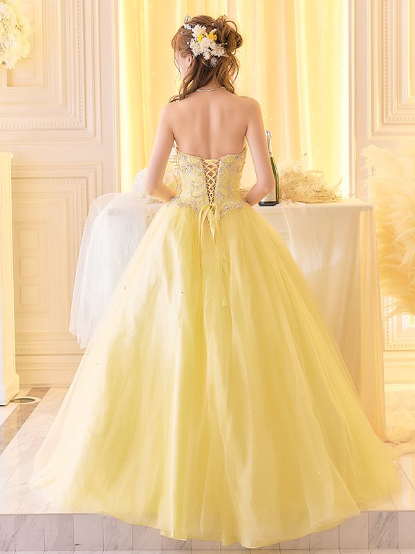 画像10: 【関西コレクション着用】【ANGEL R/エンジェルアール】ベア/ プリンセス/ ラメ/ ロング/ キャバドレスlong[OF2]