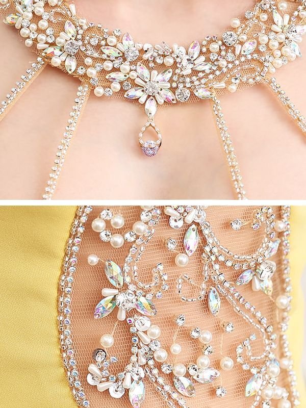 画像28: XSサイズあり【ANGEL R/エンジェルアール】ホルター/ アメスリ/ デコルテストーン/ ビジュー/ ストレッチ/ タイト/ ミニドレス/ キャバドレス[OF2]