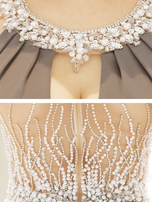 画像10: XSサイズあり【ANGEL R/エンジェルアール】バックラインビジュー/ バストギャザー/ アメスリ/ タイト/ ミニドレス/ キャバドレス[OF2]