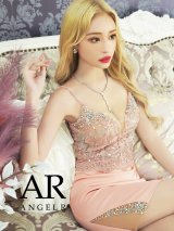 XSサイズあり【ANGEL R/エンジェルアール】キャミソール/ アッパーフラワー/ パール/ ビジュー/ タイト/ ミニドレス/ キャバドレス[OF2]