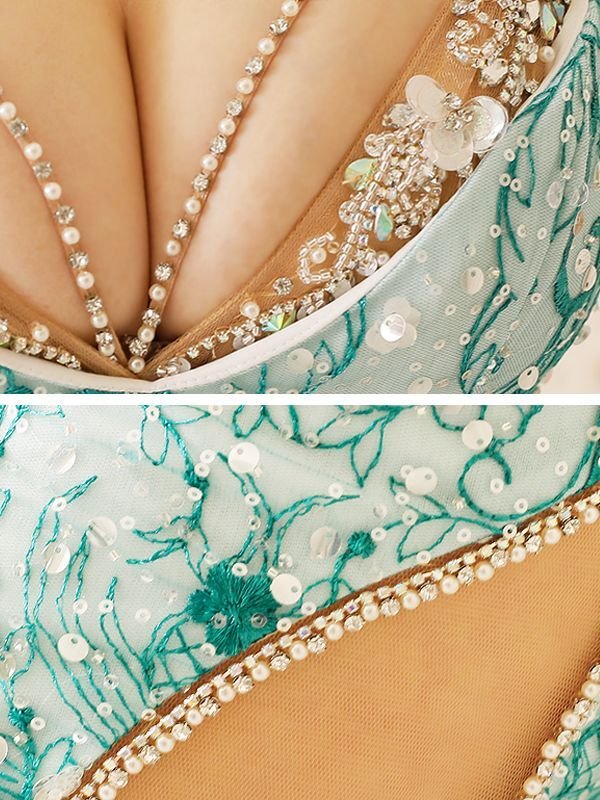 画像46: XSサイズあり【ANGEL R/エンジェルアール】フラワーシースルーレース/ バストビジュー/ シアー/ キャミ/ タイト/ ミニドレス/ キャバドレス[OF2]