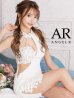 画像1: XSサイズあり【ANGEL R/エンジェルアール】ホルターネック/ アシンメトリー/ タック/ アメスリ/ タイト/ ミニドレス/ キャバドレス[OF2] (1)